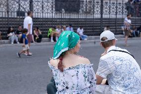 Young Pilgrims Gather at Piazza Navona for 2025 Youth Jubilee - Rome