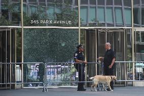 Aftermath of Park Avenue Shooting - NYC