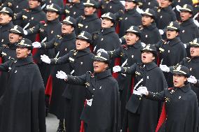 Parade To Commemorate The 204th Anniversary Of Peru's Independence - Lima