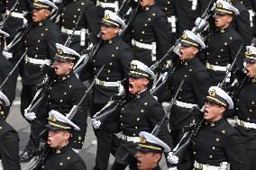 Parade To Commemorate The 204th Anniversary Of Peru's Independence - Lima