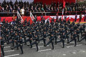 Parade To Commemorate The 204th Anniversary Of Peru's Independence - Lima