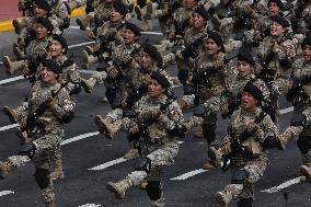Parade To Commemorate The 204th Anniversary Of Peru's Independence - Lima