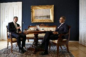 Paraguay President Santiago Pena visits Finland