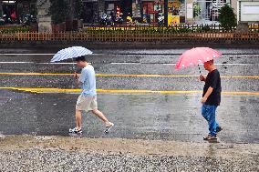 Typhoon Co-may Hit Shanghai