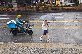 Typhoon Co-may Hit Shanghai