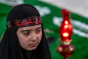 Pilgrims March for Lady Ruqayyah in Karbala