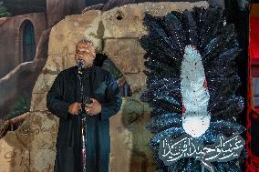 Pilgrims March for Lady Ruqayyah in Karbala
