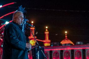 Pilgrims March for Lady Ruqayyah in Karbala