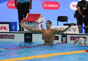 Tunisian Ahmed Jaouadi won 800 m freestyle World Championships - Singapore