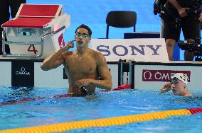 Tunisian Ahmed Jaouadi won 800 m freestyle World Championships - Singapore