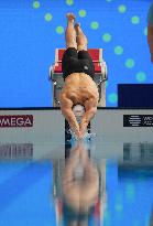 Rafael Fente-Damers during the semi final of 100m freestyle - Singapore
