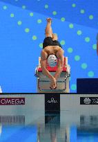 Rafael Fente-Damers during the semi final of 100m freestyle - Singapore