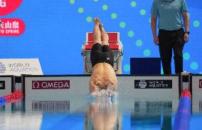 Rafael Fente-Damers during the semi final of 100m freestyle - Singapore