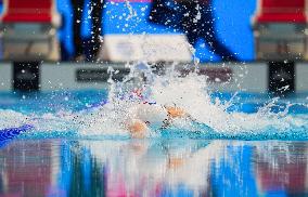 Rafael Fente-Damers during the semi final of 100m freestyle - Singapore