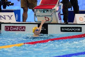 Mollie O'Callaghan At World Aquatics Championships - Singapore