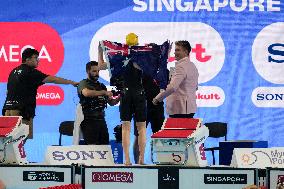 Mollie O'Callaghan At World Aquatics Championships - Singapore