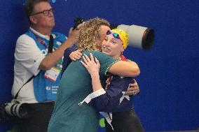 Mollie O'Callaghan At World Aquatics Championships - Singapore