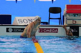 Leon Marchand Breaks 200 Medley Record at Swimming World Championships - Singapore