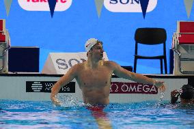 Leon Marchand Breaks 200 Medley Record at Swimming World Championships - Singapore
