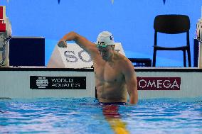 Leon Marchand Breaks 200 Medley Record at Swimming World Championships - Singapore
