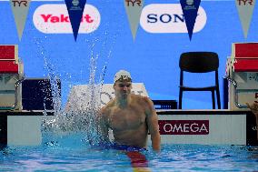 Leon Marchand Breaks 200 Medley Record at Swimming World Championships - Singapore