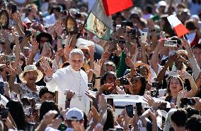 Pope Leo XIV At General Audience - Vatican