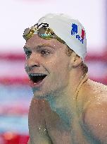 Leon Marchand Breaks 200 Medley Record at Swimming World Championships - Singapore