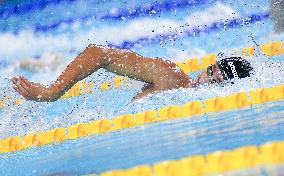 Ahmed Jaouadi Wins the 800M Freestyle at Swimming World Championships - Singapore