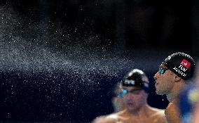 Ahmed Jaouadi Wins the 800M Freestyle at Swimming World Championships - Singapore