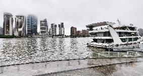 Typhoon Co-may Hit Shanghai