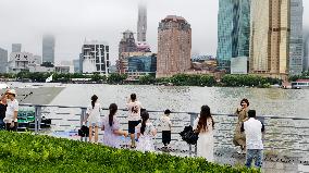 Typhoon Co-may Hit Shanghai