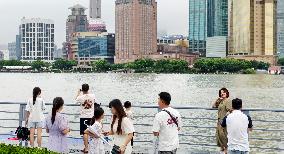 Typhoon Co-may Hit Shanghai