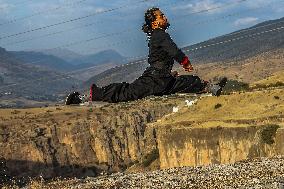 Kung Fu Master Trains Youth In Soran - Iraq