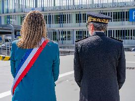 Health and Transport Ministers Visit the SAMU 94 Heliport - Creteil