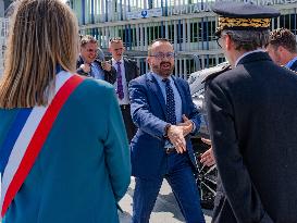 Health and Transport Ministers Visit the SAMU 94 Heliport - Creteil