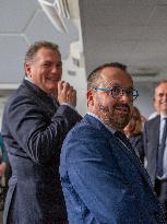 Health and Transport Ministers Visit the SAMU 94 Heliport - Creteil