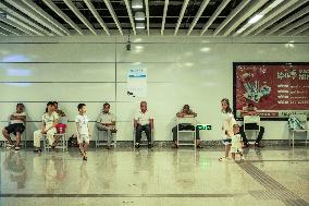 Subway Station Cooling Area in Nanning