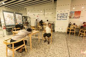 Subway Station Cooling Area in Nanning