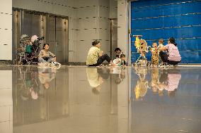 Subway Station Cooling Area in Nanning