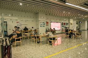 Subway Station Cooling Area in Nanning