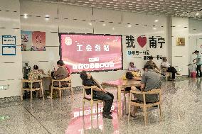 Subway Station Cooling Area in Nanning