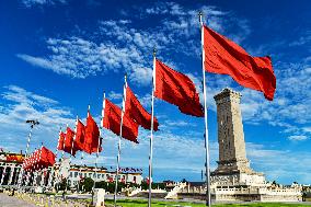The Tiananmen Gate Tower in Beijing