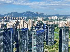 Huangbohai New Area Landmark building in Yantai