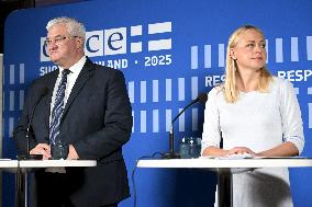 Helsinki+50 Conference - OSCE - Helsinki, Finland