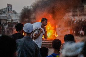 Humanitarian Aid and Retaliation Incident - Gaza City