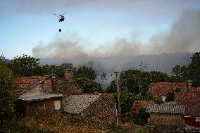 A Caniza Fire Burns 100 Hectares - Spain