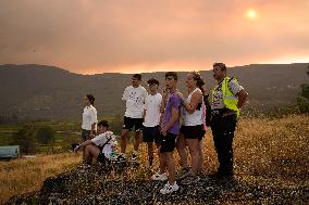 A Caniza Fire Burns 100 Hectares - Spain