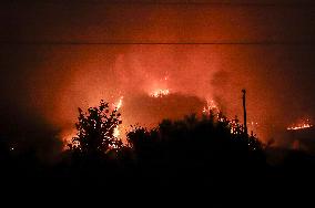 A Caniza Fire Burns 100 Hectares - Spain