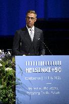 Helsinki+50 Conference - OSCE - Helsinki, Finland