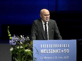 Helsinki+50 Conference - OSCE - Helsinki, Finland